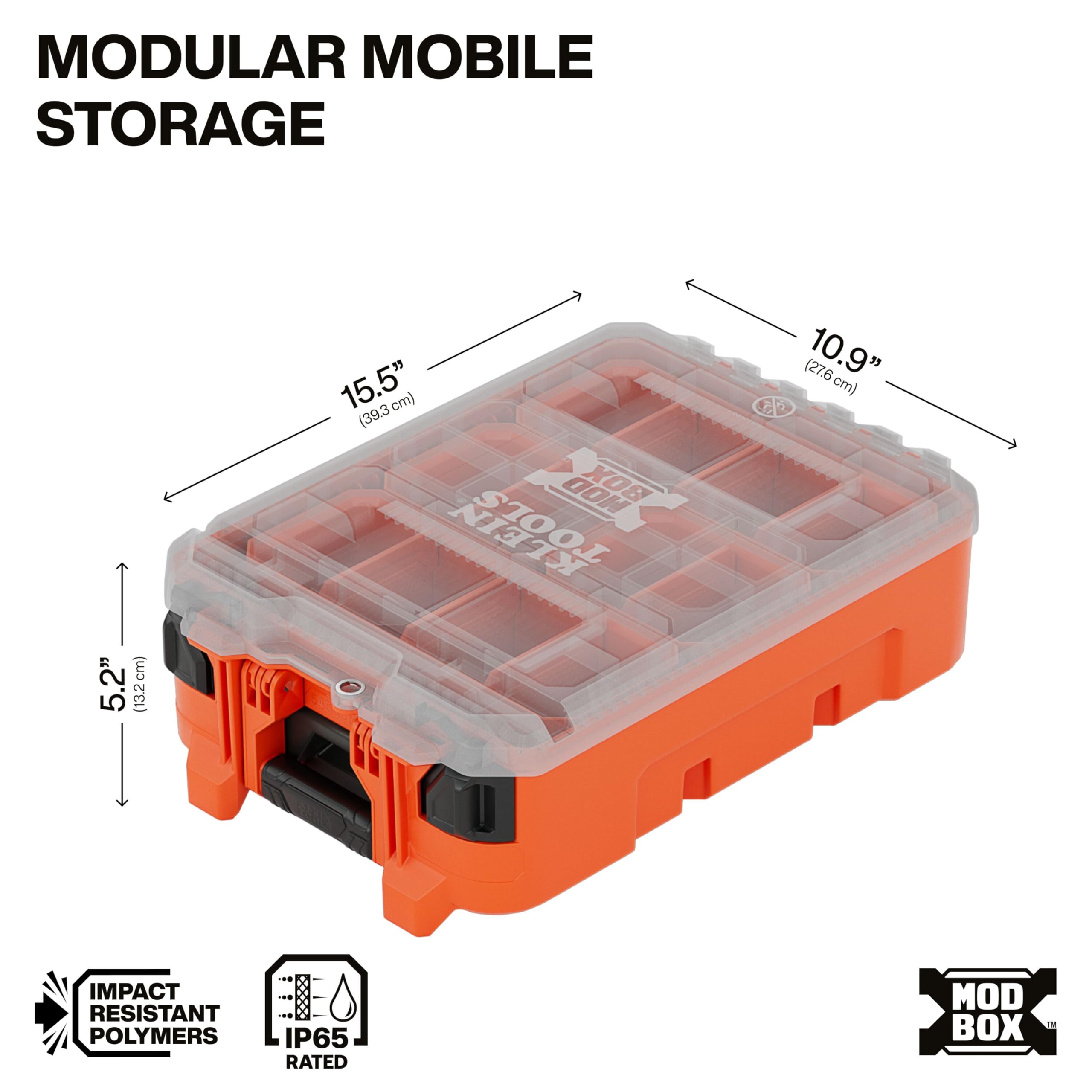 Klein Tools 54500MBX MODbox Caixa de compartimento alto